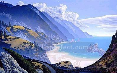 xdf017aE modern landscape mountains.JPG Oil Paintings